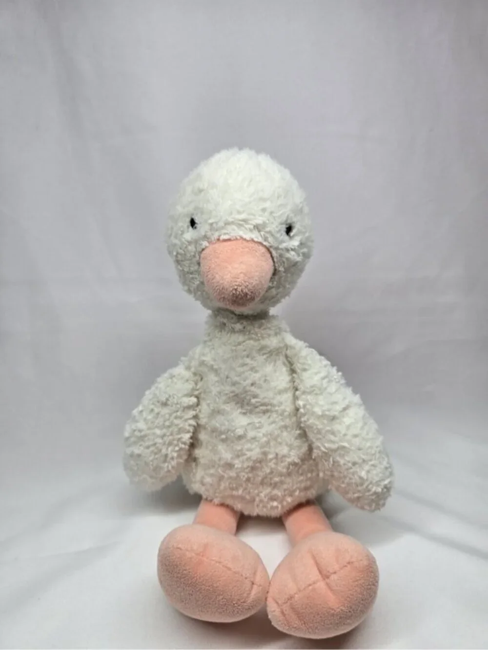 Jellycat Clucky Ducky Duckling With Chime Retired Plush Toy Stuffed Animal